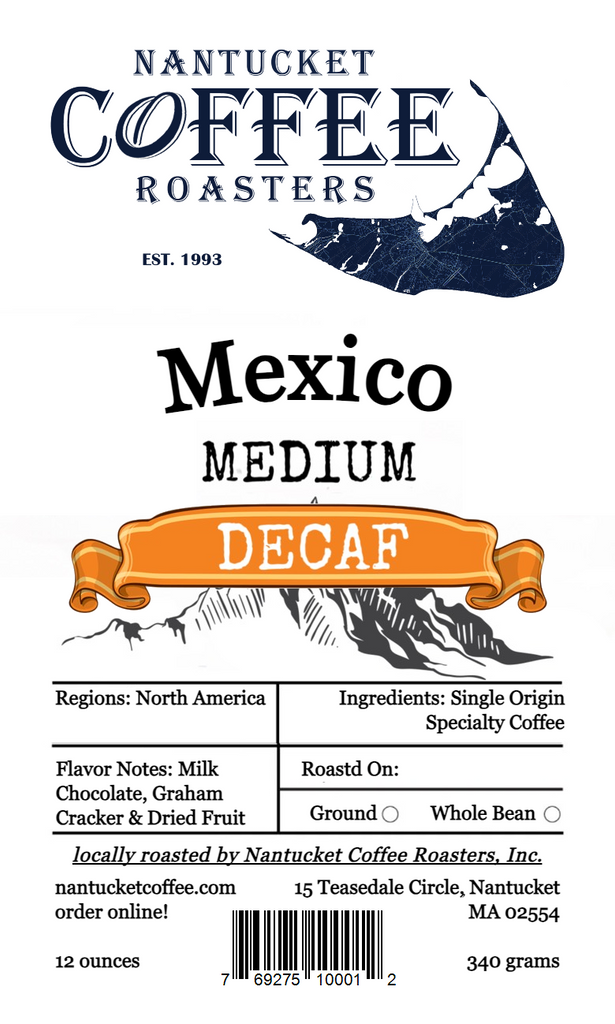 DECAF Mexico - Central America Specialty Coffee