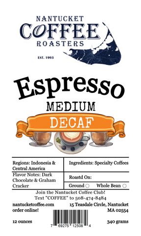 Decaf Espresso - Specialty Coffee Blend