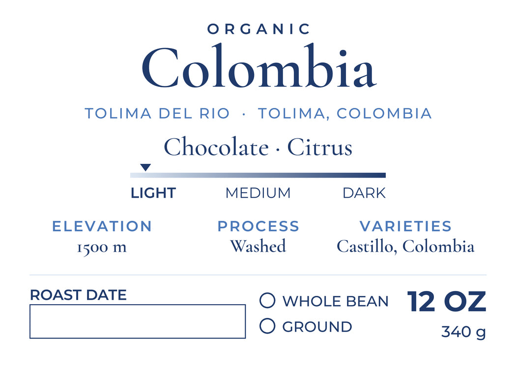 Organic Colombia (Roastd Private Label) - Single Origin Specialty Coffee