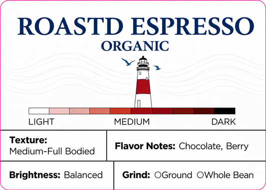 Roastd Espresso Organic - Specialty Coffee Blend