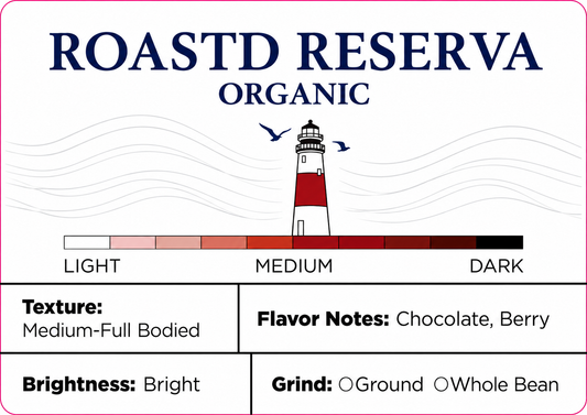 Roastd Reserva Organic - Specialty Coffee Blend